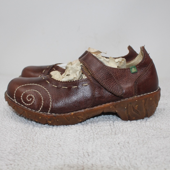 El Naturalista Shoes - El Naturalista Yggdrasil Mary Jane Clogs Size 40